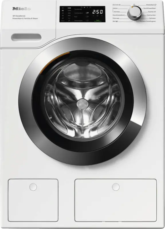 Productfoto 1 van Miele WEG 895 WPS Excellence PowerWash & TwinDos & SteamCare te koop bij Sweers Witgoed