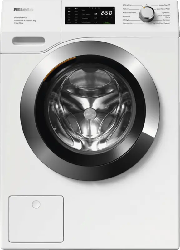 Productfoto 1 van Miele WEE 395 WPS Excellence PowerWash & SteamCare EcoHero te koop bij Sweers Witgoed